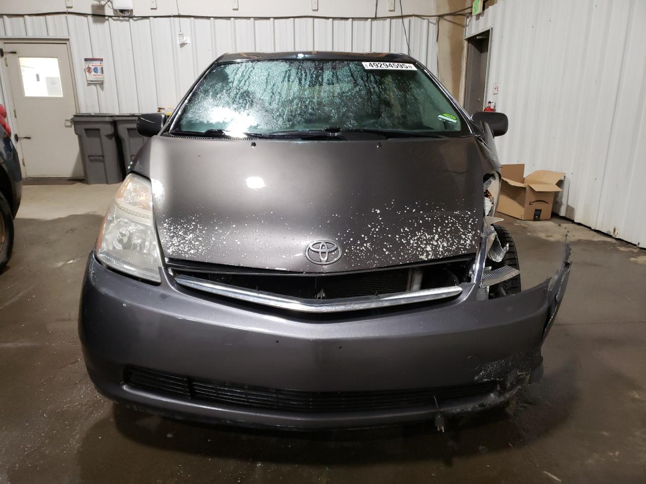2007 Toyota Prius VIN JTDKB20U273289537 Copart auction photo, front end damage thumbnail 5