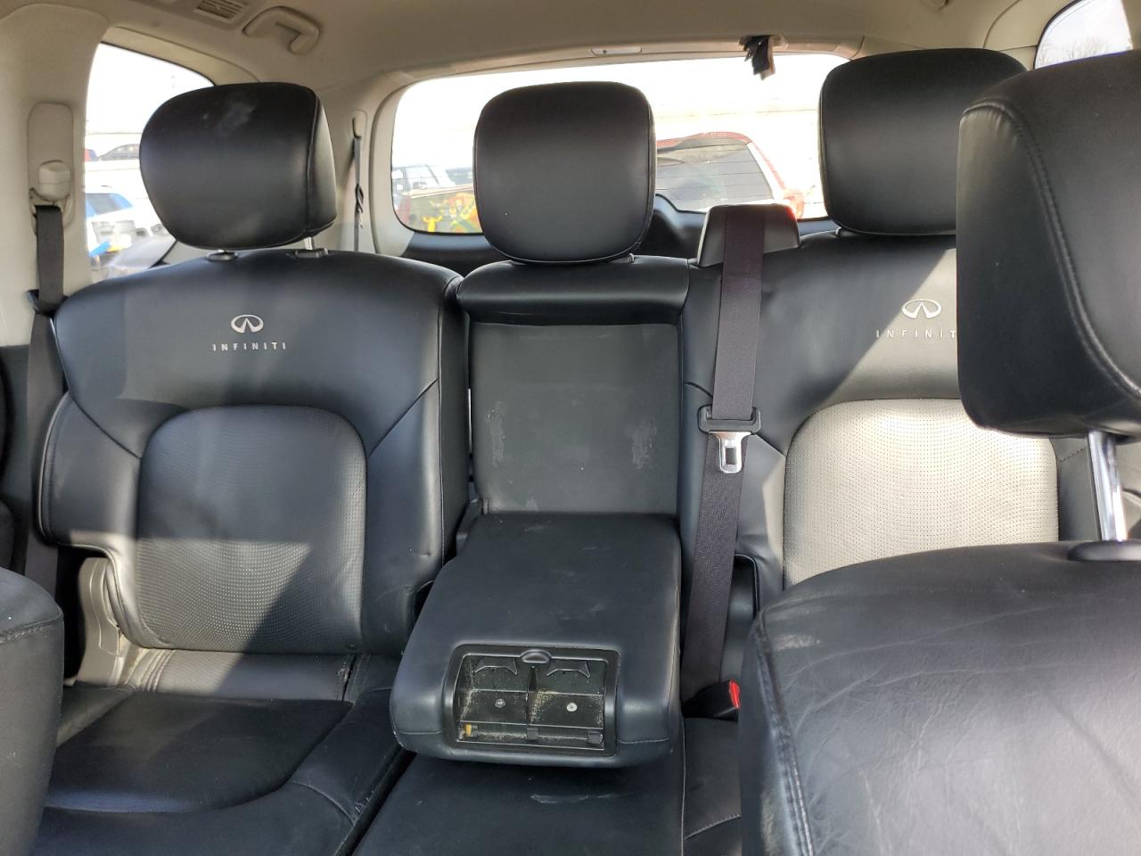 2012 Infiniti QX56 VIN JN8AZ2NC2C9315475 Copart auction photo, front end damage thumbnail 10