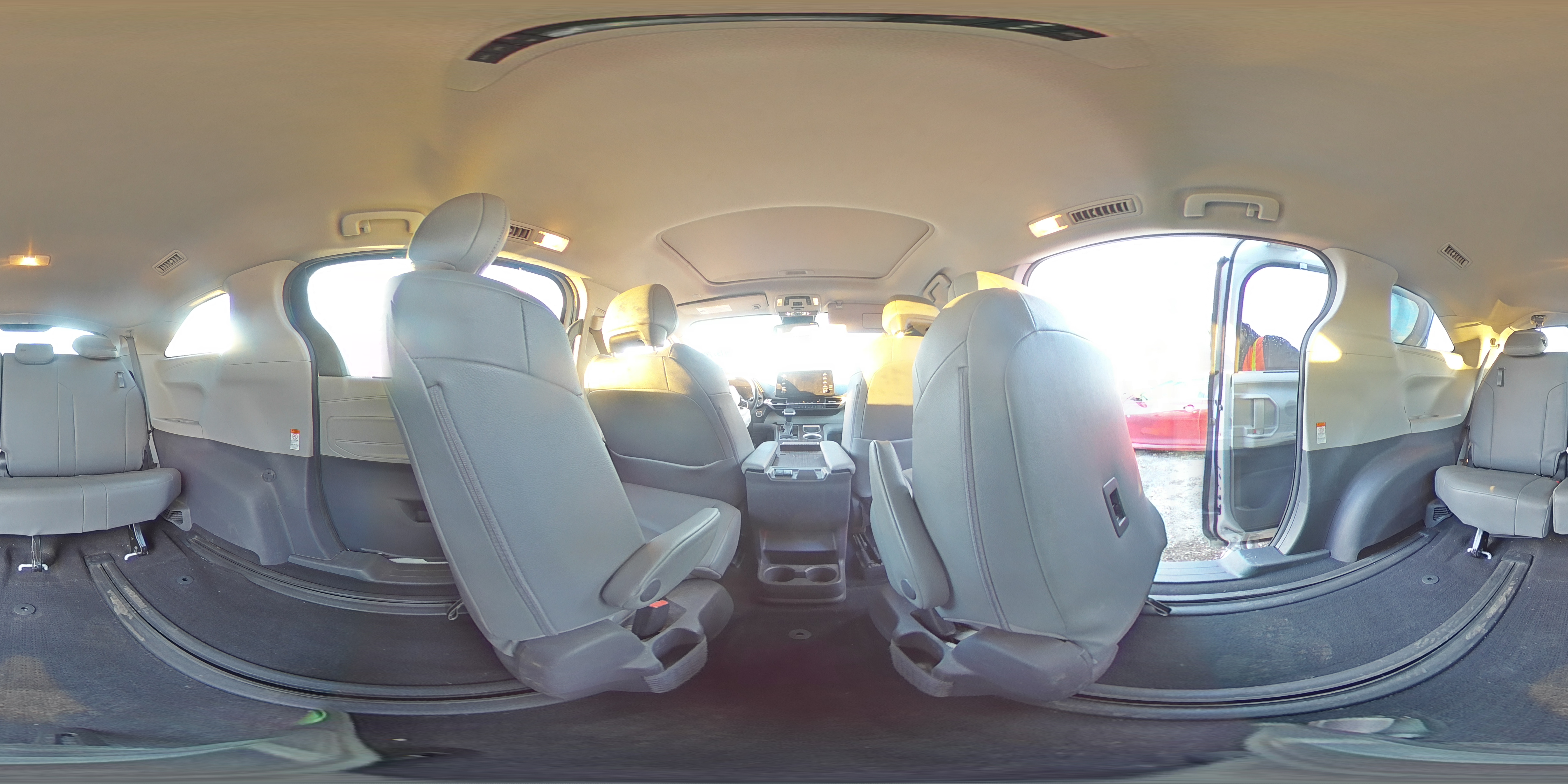 2021 Toyota Sienna VIN 5TDYSKFCXMS026652 Copart auction photo, all over damage thumbnail 15