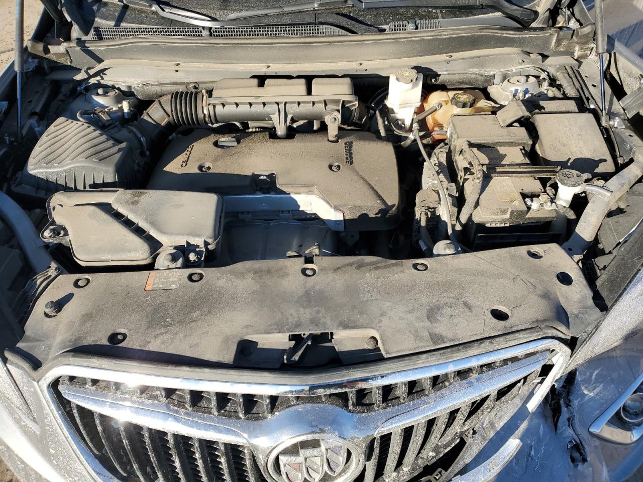 2020 Buick Envision VIN LRBFXCSAXLD081842 Copart auction photo, rear end / front end damage thumbnail 12