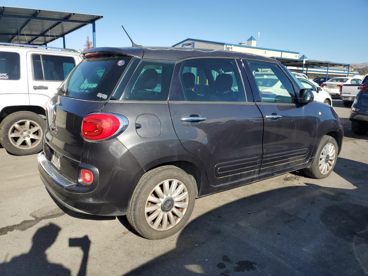 2014 Fiat 500 VIN ZFBCFABH7EZ024287 Copart auction photo, mechanical / front end damage thumbnail 3