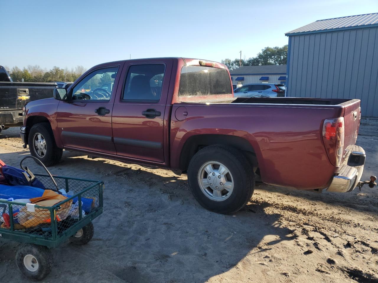2008 Chevrolet Colorado VIN 1GCCS33E688222409 Copart auction photo, side damage thumbnail 2