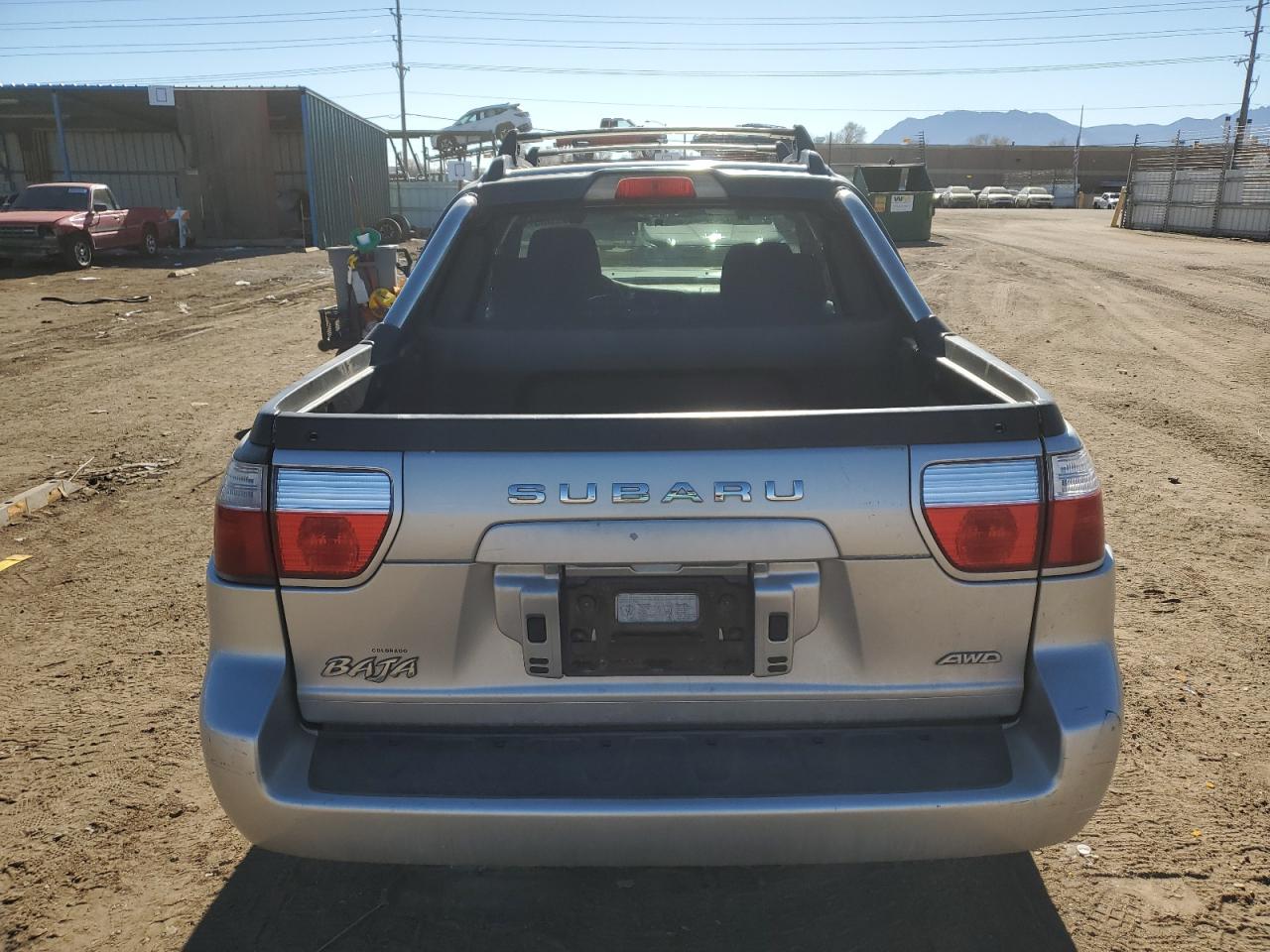 2003 Subaru Baja VIN 4S4BT62C937113138 Copart auction photo, front end / side damage thumbnail 6