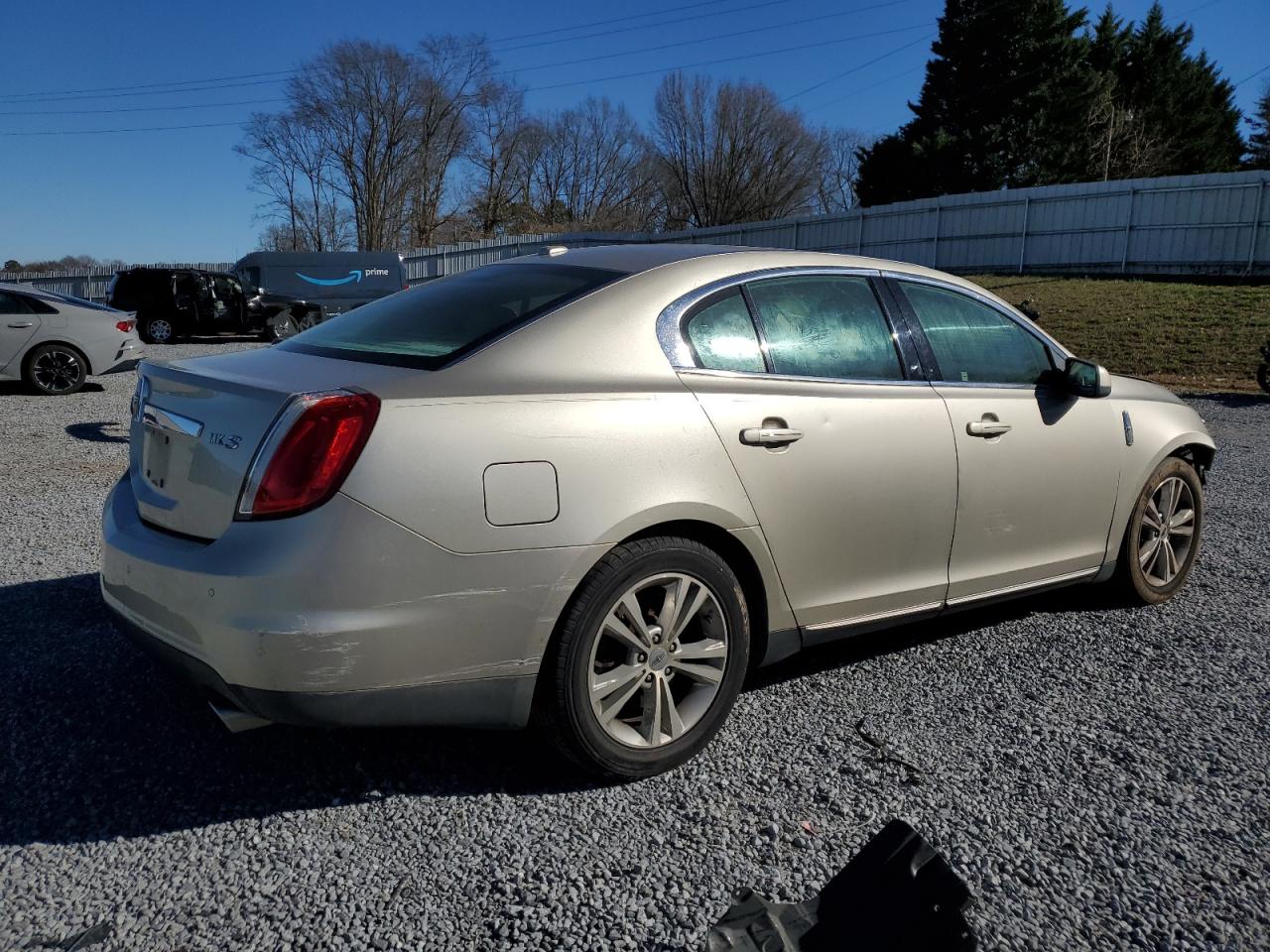2011 Lincoln MKS VIN 1LNHL9DR3BG610214 Copart auction photo, front end damage thumbnail 3