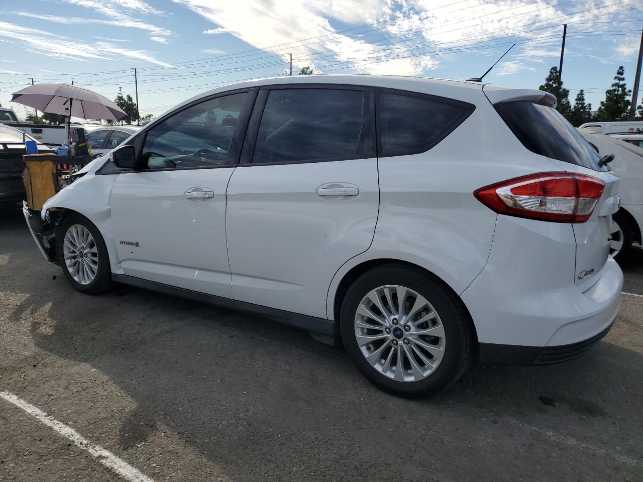 2018 Ford C-MAX VIN 1FADP5AU7JL106057 Copart auction photo, front end damage thumbnail 2