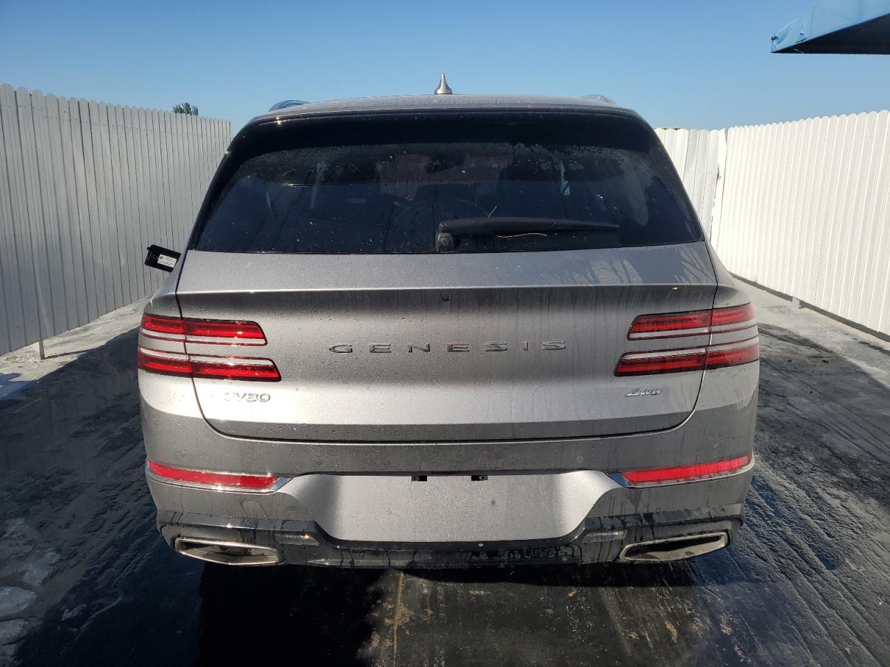 2024 Genesis Gv80 VIN KMUHBDSB5RU174359 Copart auction photo, all over damage thumbnail 6