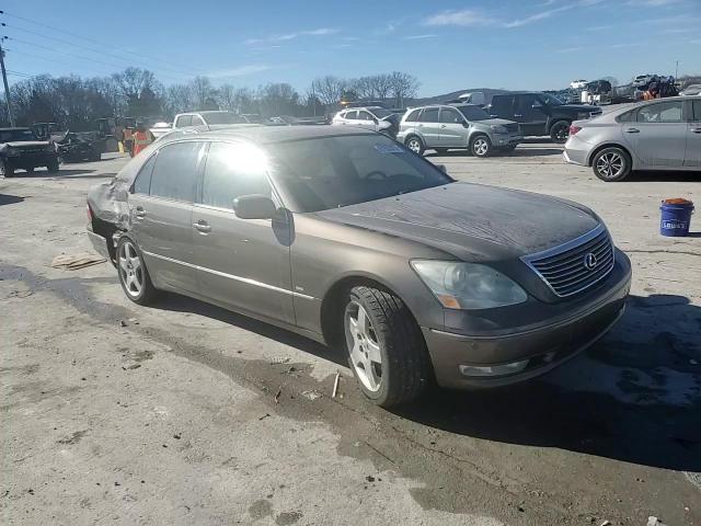 2005 Lexus LS VIN JTHBN36F955015645 Copart auction photo, rear end damage thumbnail 11