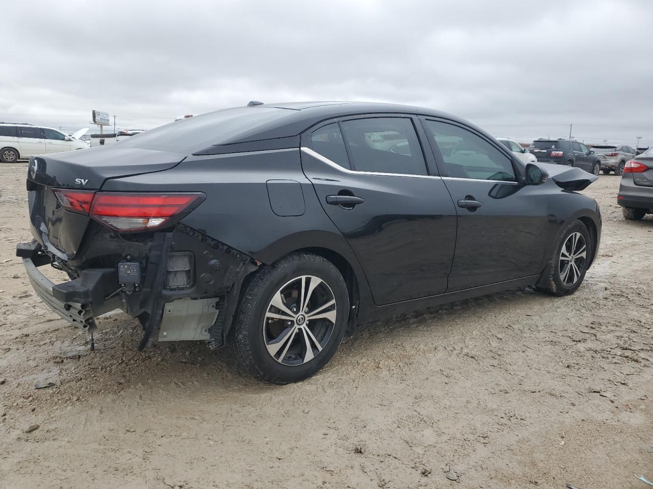 2020 Nissan Sentra VIN 3N1AB8CV2LY230186 Copart auction photo, front end / rear end damage thumbnail 3