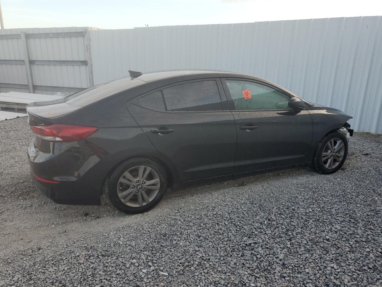 2018 Hyundai Elantra VIN 5NPD84LF6JH323975 Copart auction photo, water/flood damage thumbnail 3