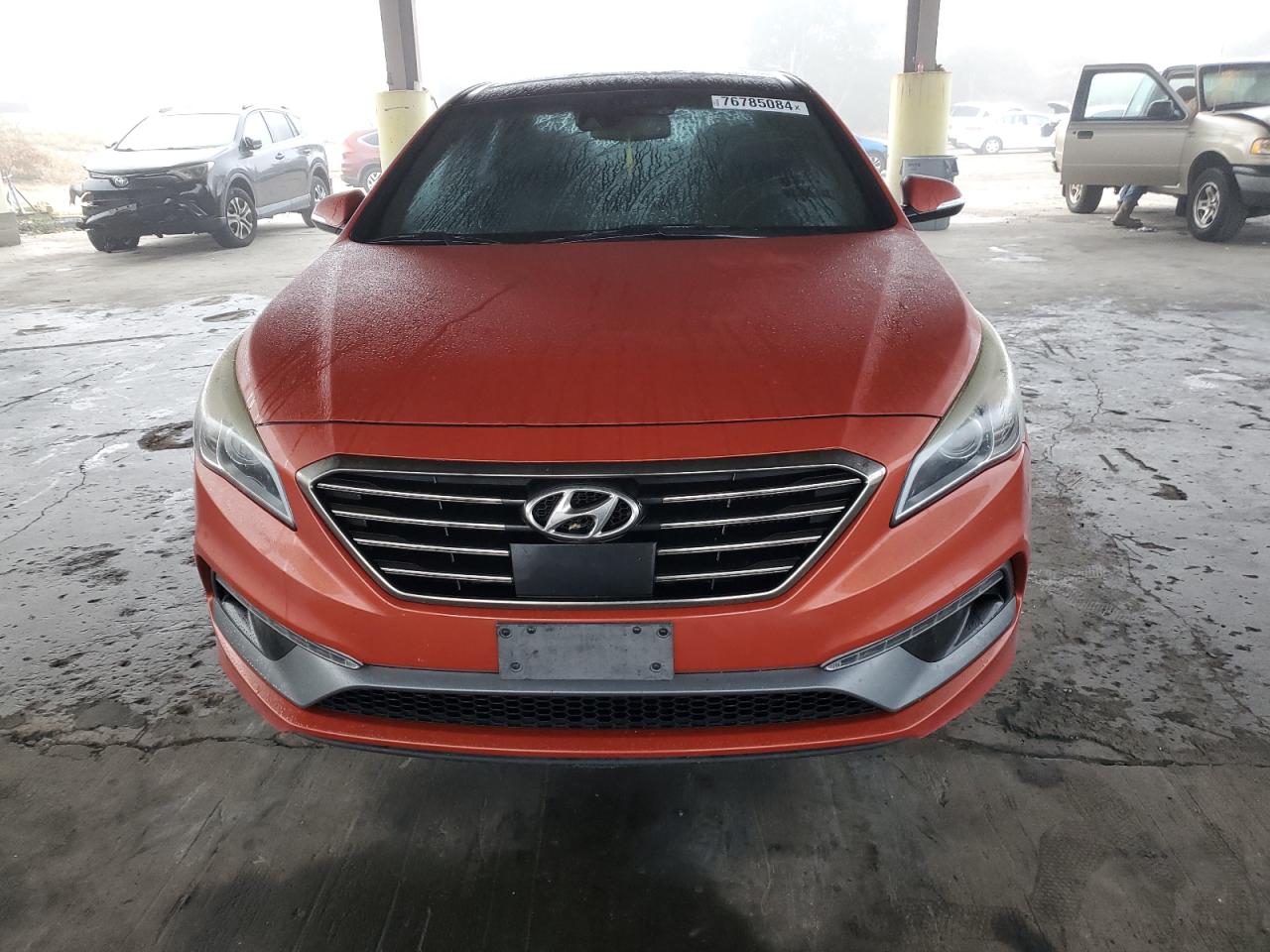2015 Hyundai Sonata VIN 5NPE34AB7FH154057 Copart auction photo, side damage thumbnail 5