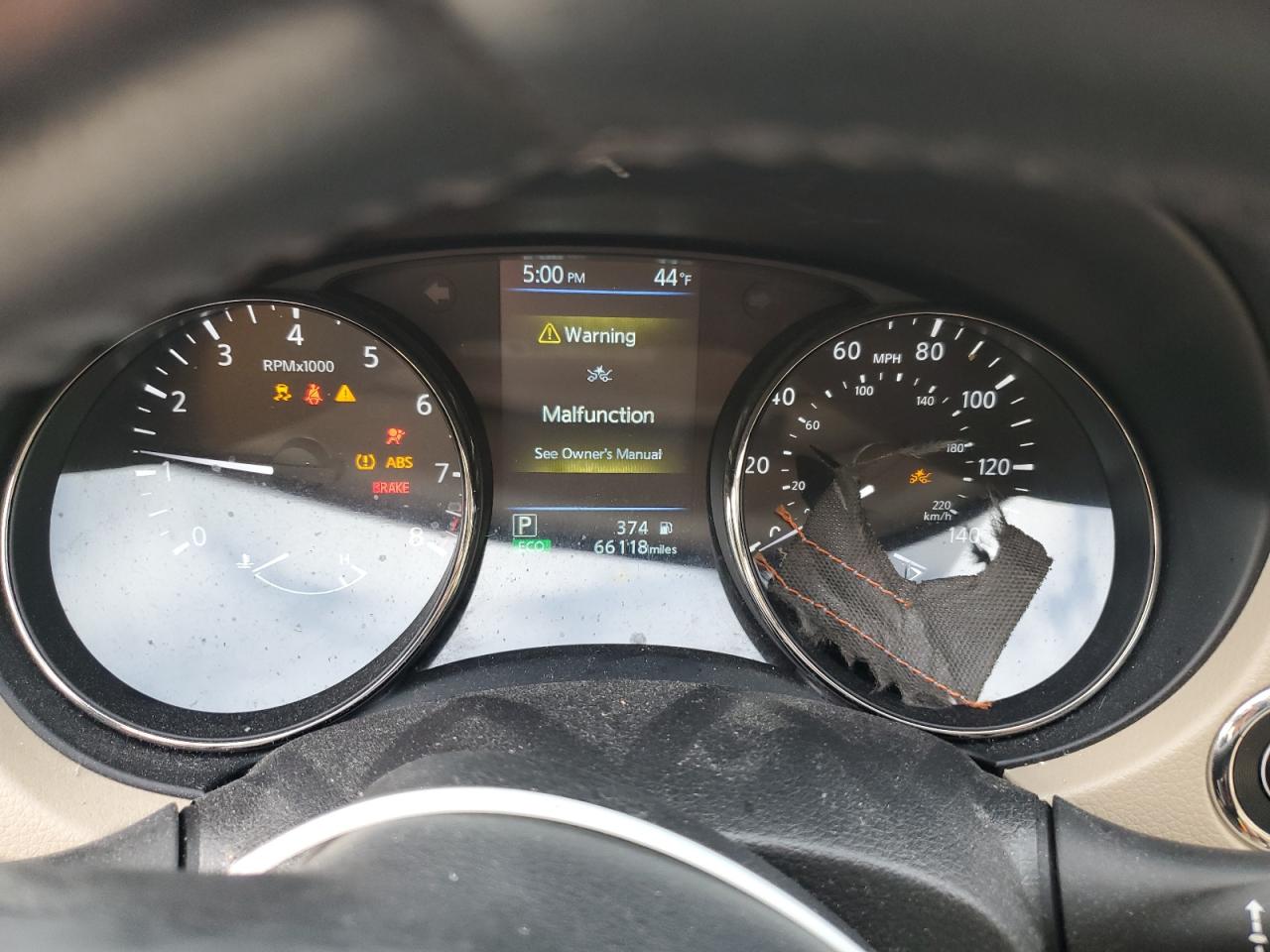2017 Nissan Rogue VIN JN8AT2MT6HW380258 Copart auction photo, front end damage thumbnail 9