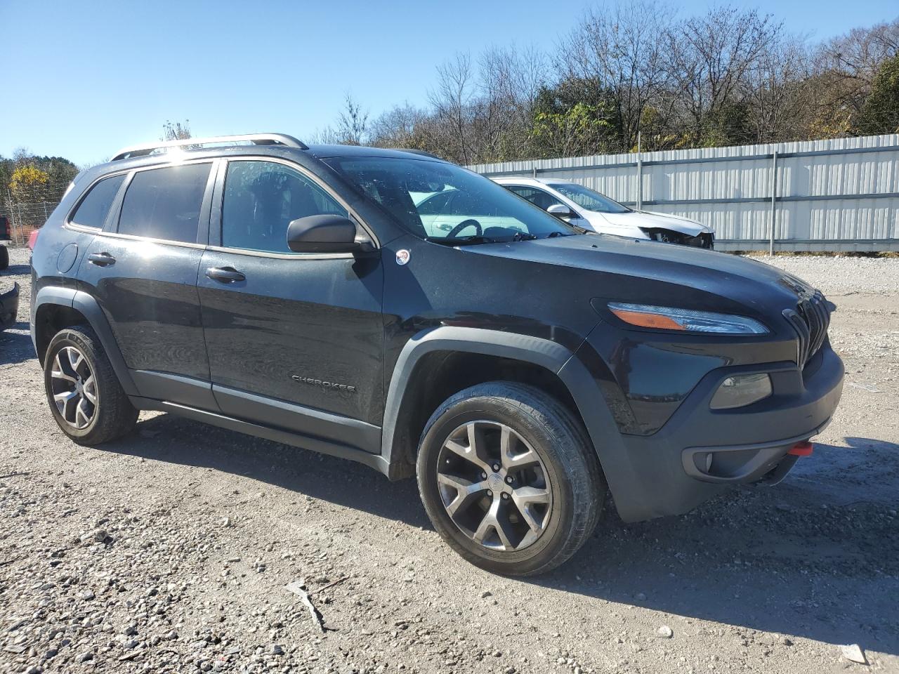 2014 Jeep Cherokee VIN 1C4PJMBBXEW162286 Copart auction photo, front end damage thumbnail 4