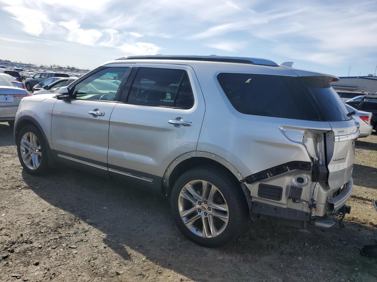 2016 Ford Explorer VIN 1FM5K8F81GGB63037 Copart auction photo, rear end / front end damage thumbnail 2