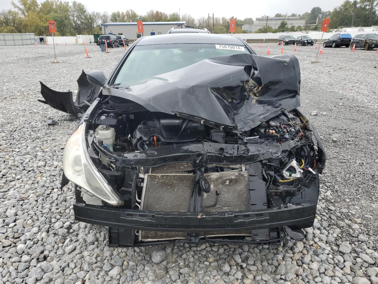 2011 Hyundai Sonata VIN 5NPEB4AC9BH034797 Copart auction photo, front end damage thumbnail 5