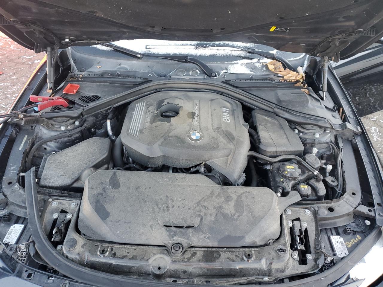 2017 BMW 3er VIN WBA8D9G59HNU59195 Copart auction photo, front end damage thumbnail 11
