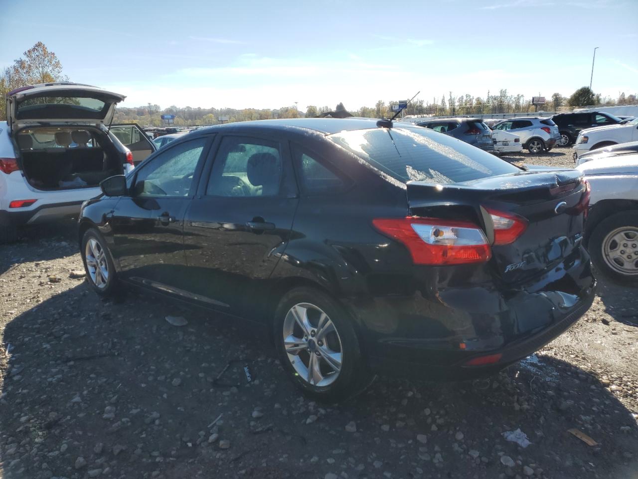 2013 Ford Focus VIN 1FADP3F25DL226634 Copart auction photo, rear end damage thumbnail 2