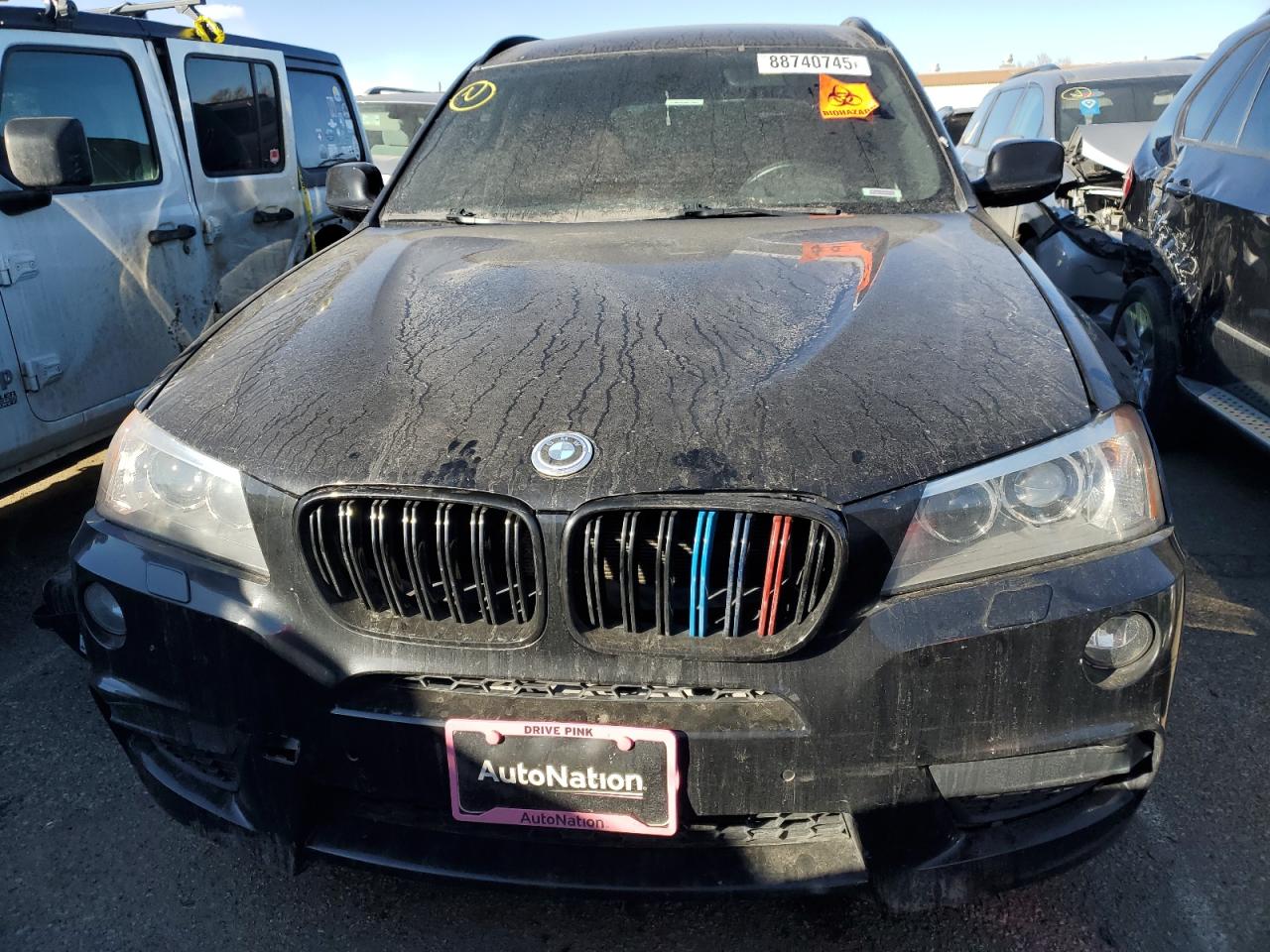 2014 BMW X3 VIN 5UXWX7C59EL984954 Copart auction photo, biohazard/chemical / all over damage thumbnail 5