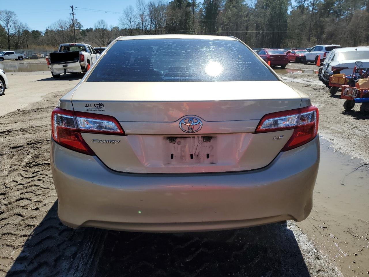 2012 Toyota Camry VIN 4T1BF1FK1CU006677 Copart auction photo, front end damage thumbnail 6