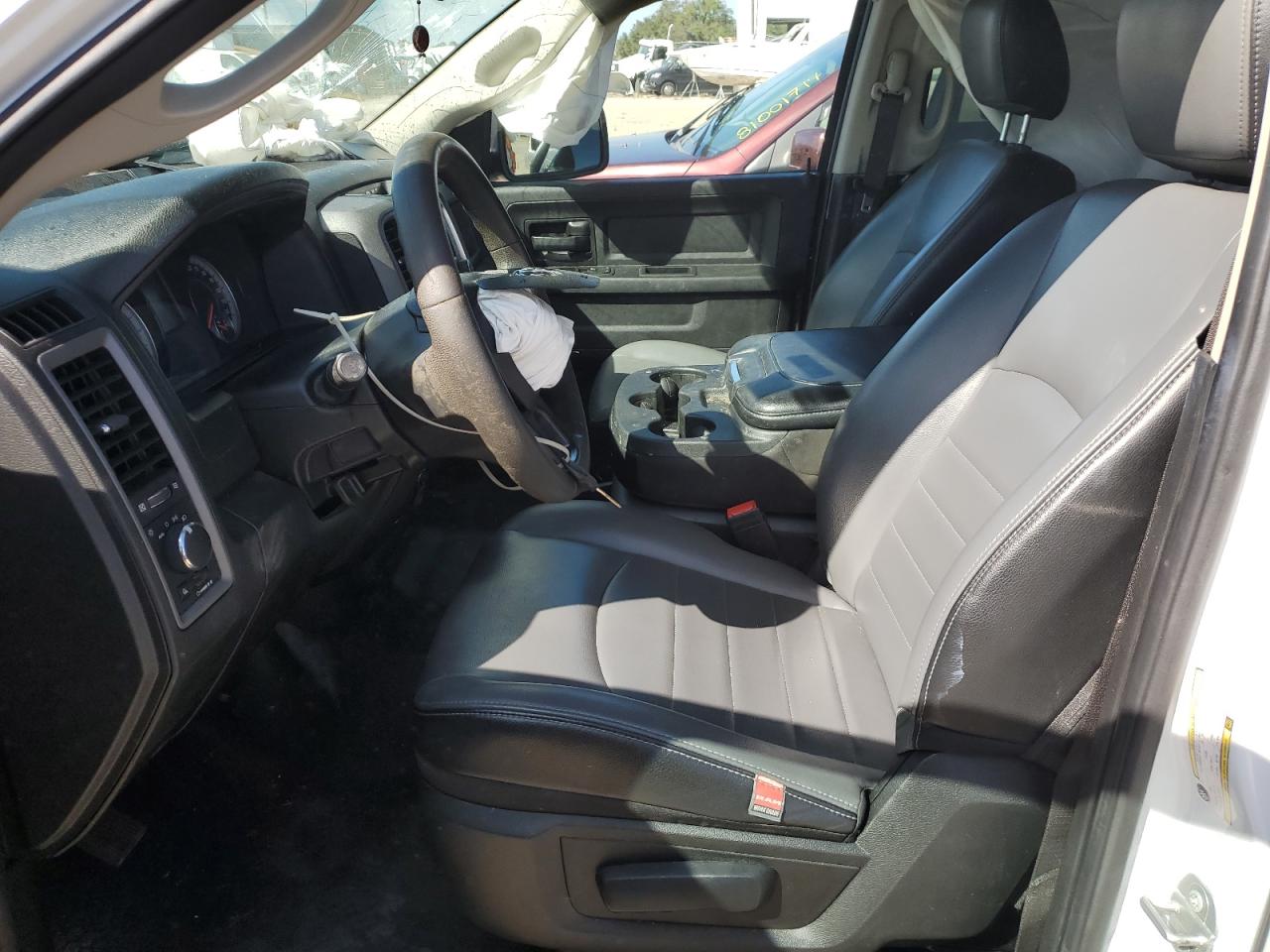 2021 RAM 1500 VIN 3C6RR6KG8MG587373 Copart auction photo, front end / side damage thumbnail 7