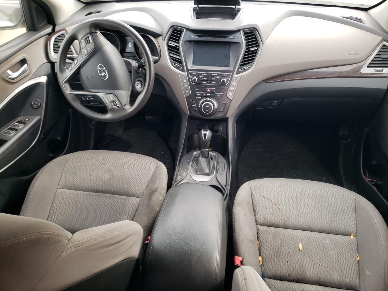 2017 Hyundai Santa Fe VIN KM8SMDHF0HU168038 Copart auction photo, front end / side damage thumbnail 8