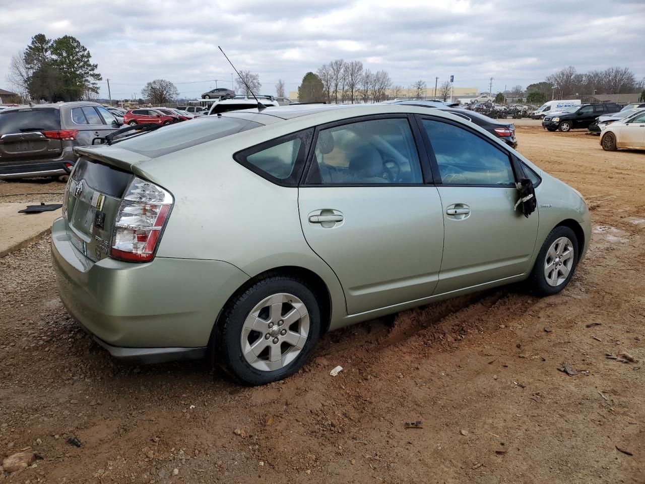 2009 Toyota Prius VIN JTDKB20U697867456 Copart auction photo, side / front end damage thumbnail 3