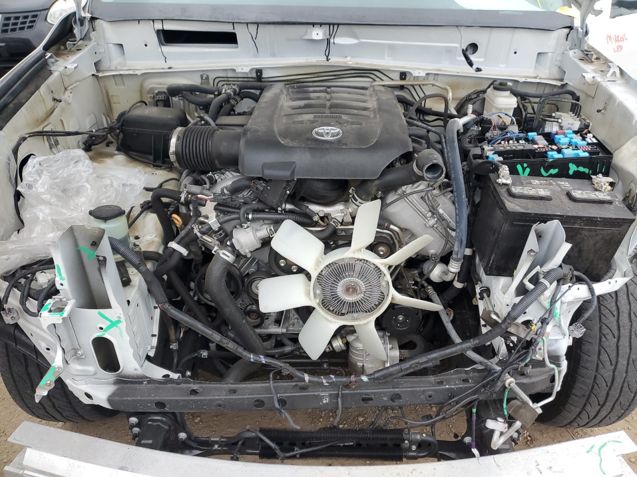 2021 Toyota Sequoia VIN 5TDHY5B1XMS182789 Copart auction photo, front end damage thumbnail 11