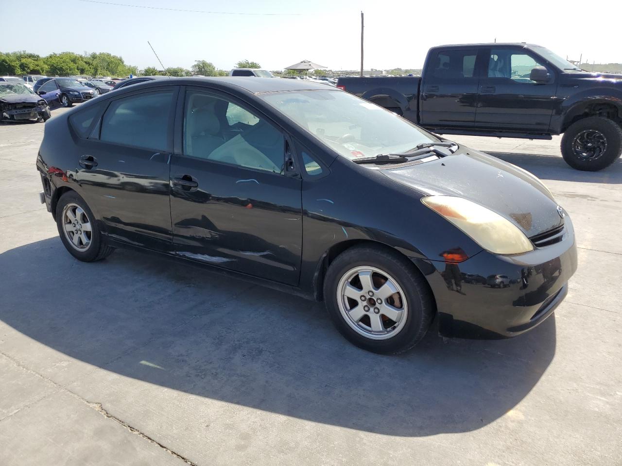 2005 Toyota Prius VIN JTDKB20U453051167 Copart auction photo, rear end damage thumbnail 4
