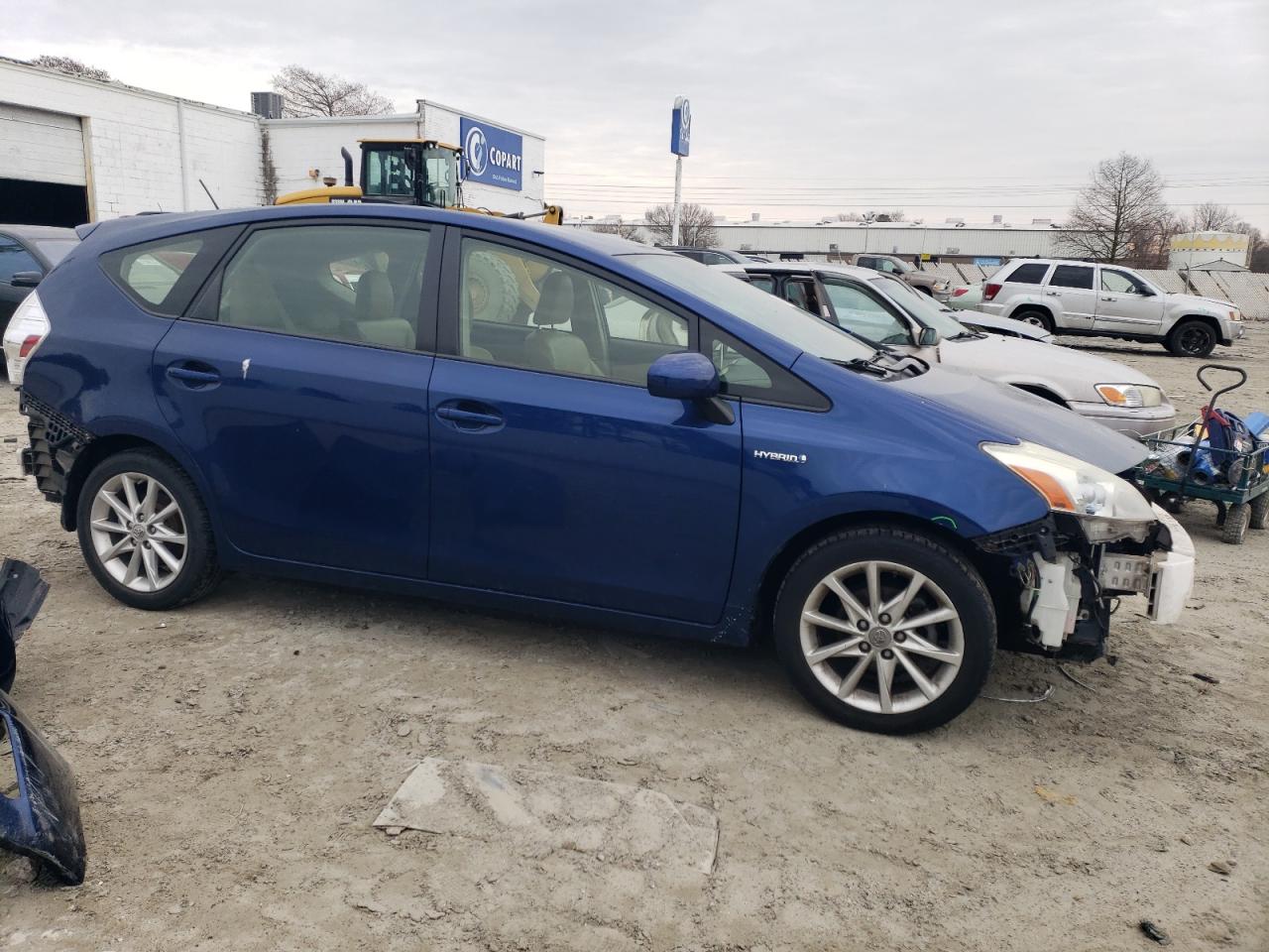 2013 Toyota Prius VIN JTDZN3EU0D3207420 Copart auction photo, front end / rear end damage thumbnail 4