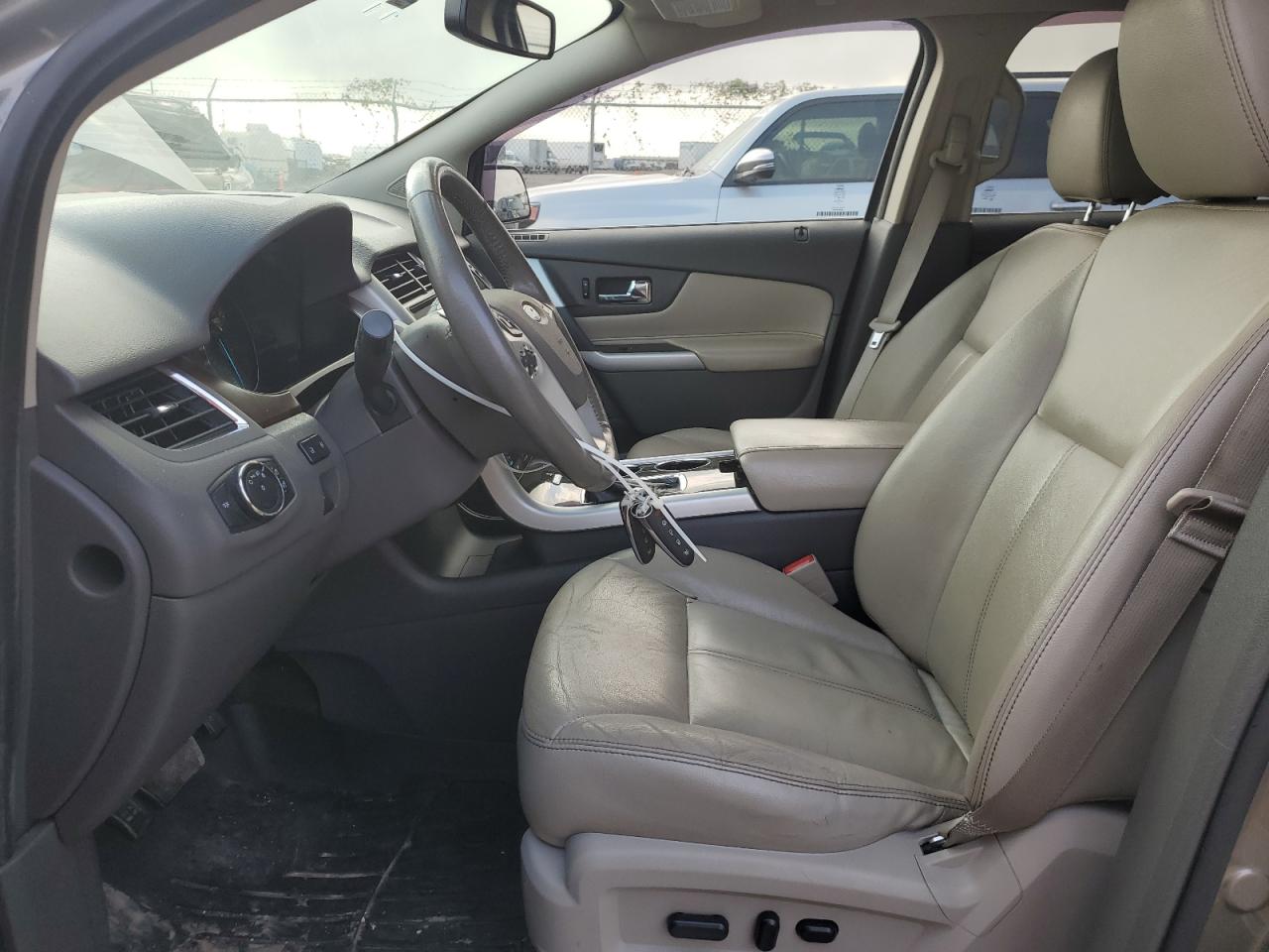 2014 Ford Edge VIN 2FMDK4KC6EBB04035 Copart auction photo, front end / rear end damage thumbnail 7