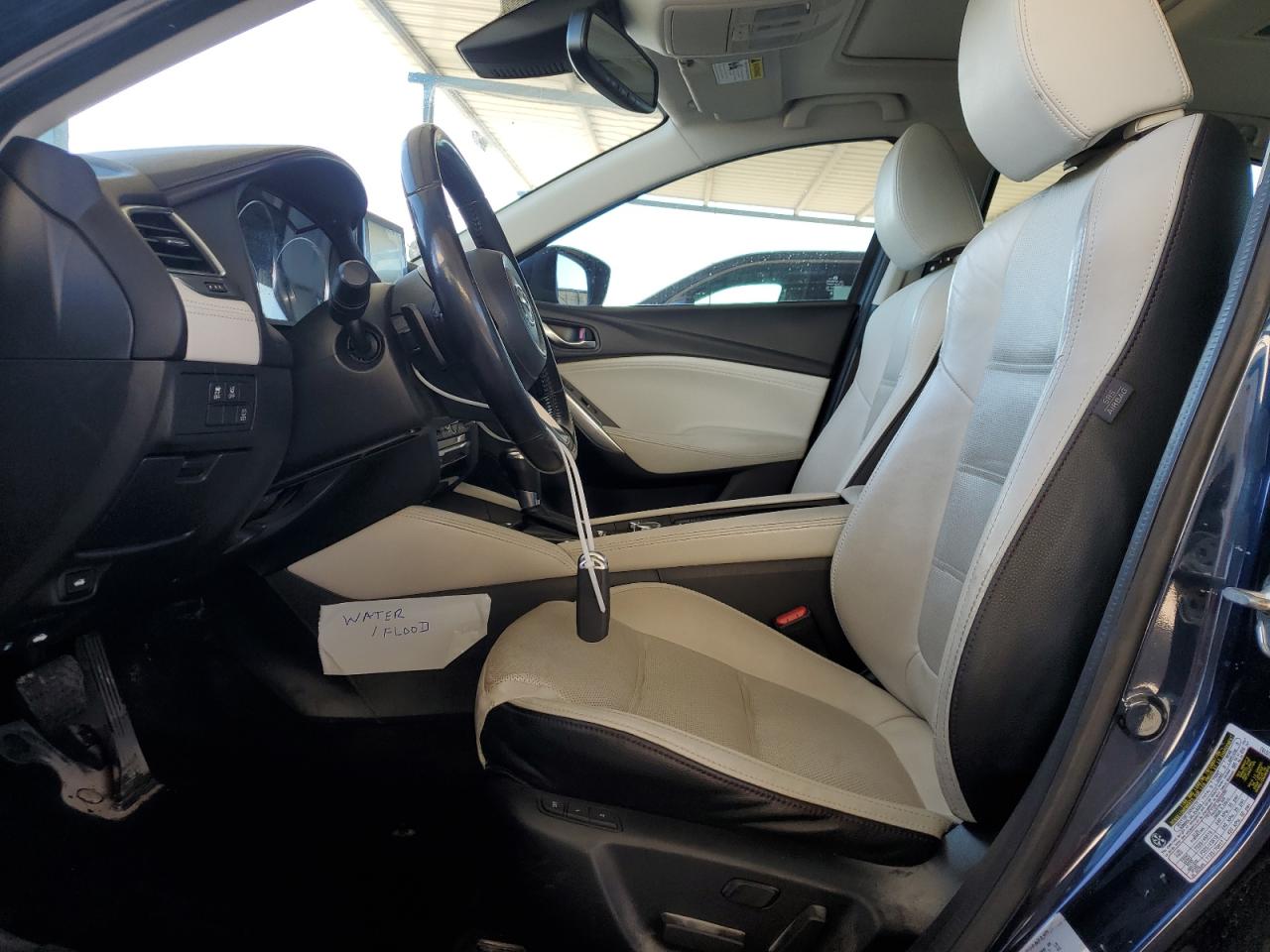 2017 Mazda 6 VIN JM1GL1W55H1132272 Copart auction photo, water/flood / rear end damage thumbnail 7
