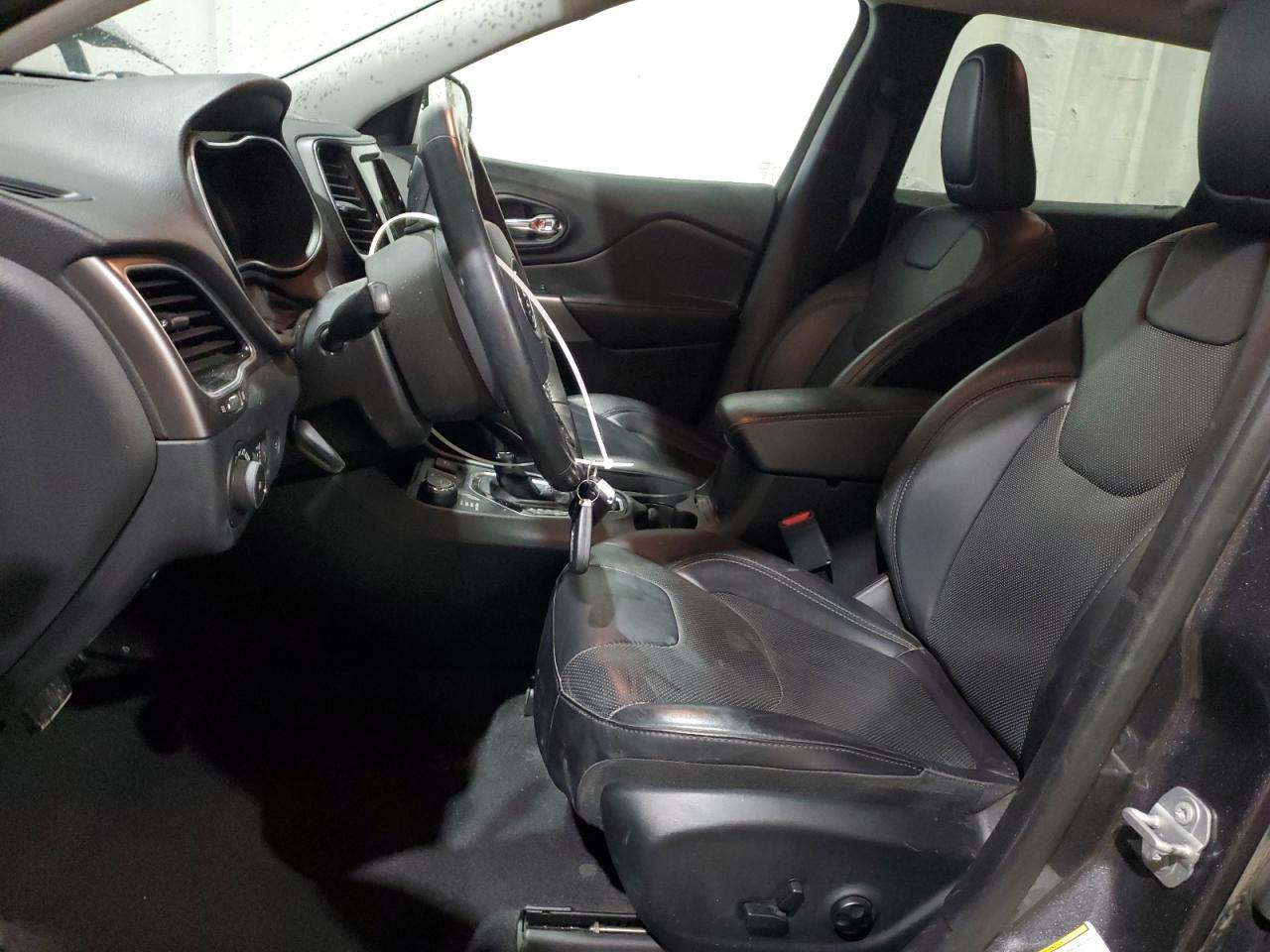 2019 Jeep Grand Cherokee VIN 1C4PJMDX1KD417116 Copart auction photo, front end / side damage thumbnail 7