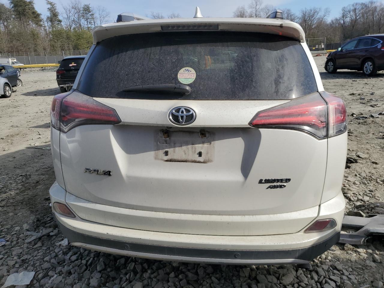 2016 Toyota RAV 4 VIN 2T3DFREV9GW415316 Copart auction photo, front end damage thumbnail 6