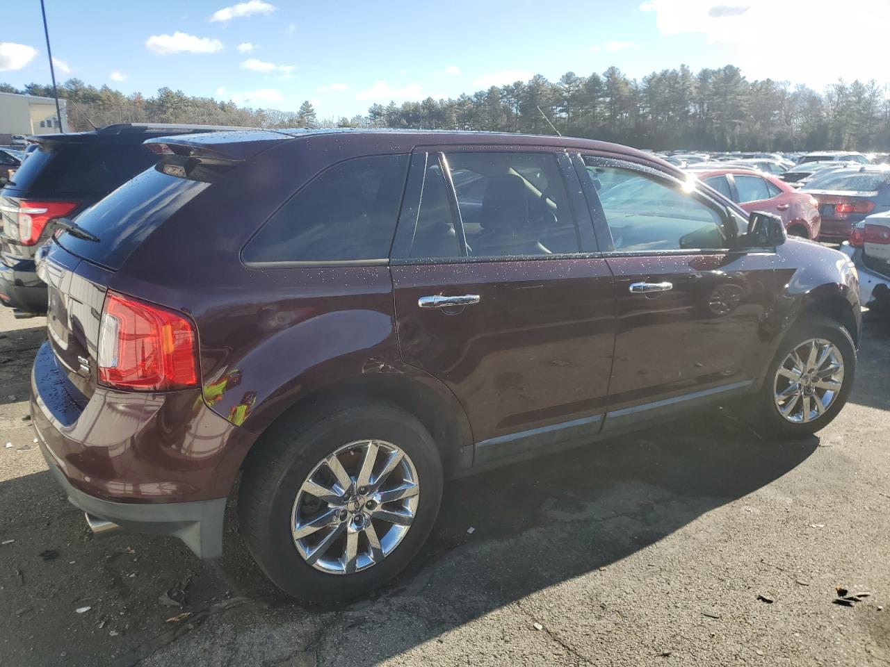 2011 Ford Edge VIN 2FMDK4JC3BBA55695 Copart auction photo, all over damage thumbnail 3