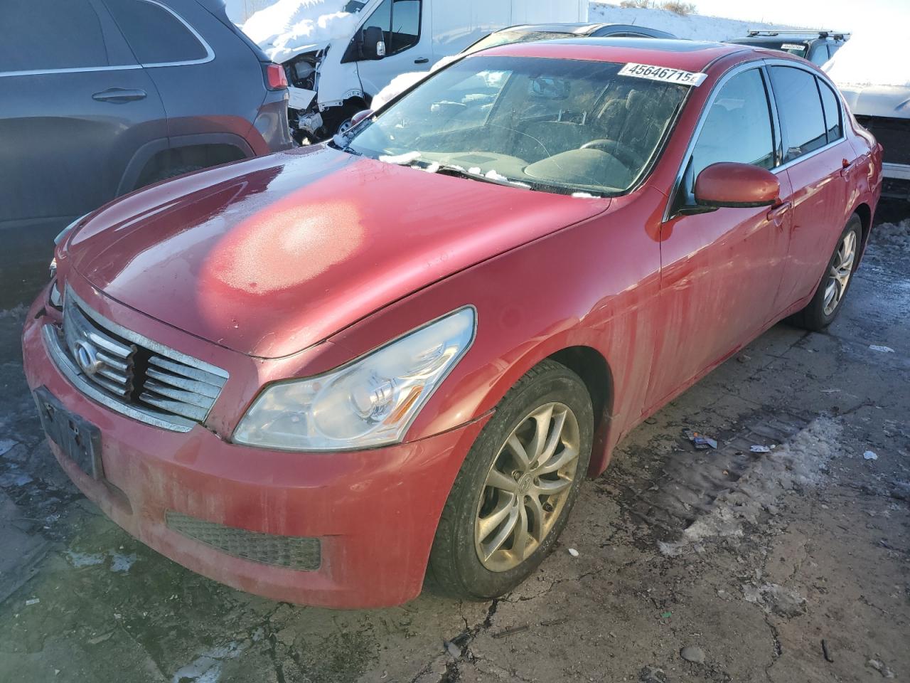 2008 Infiniti G VIN JNKBV61F68M280235