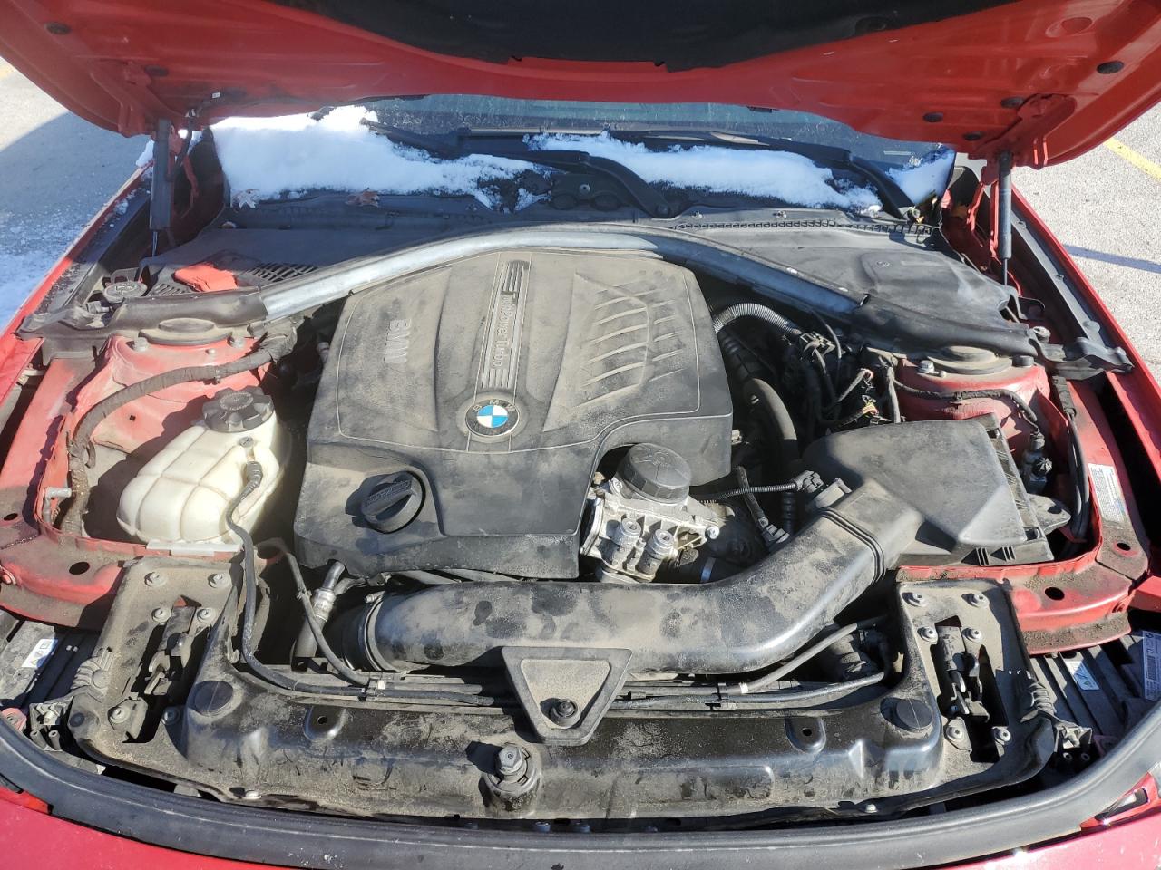 2014 BMW 3er VIN WBA3B9G55ENR90969 Copart auction photo, mechanical damage thumbnail 11