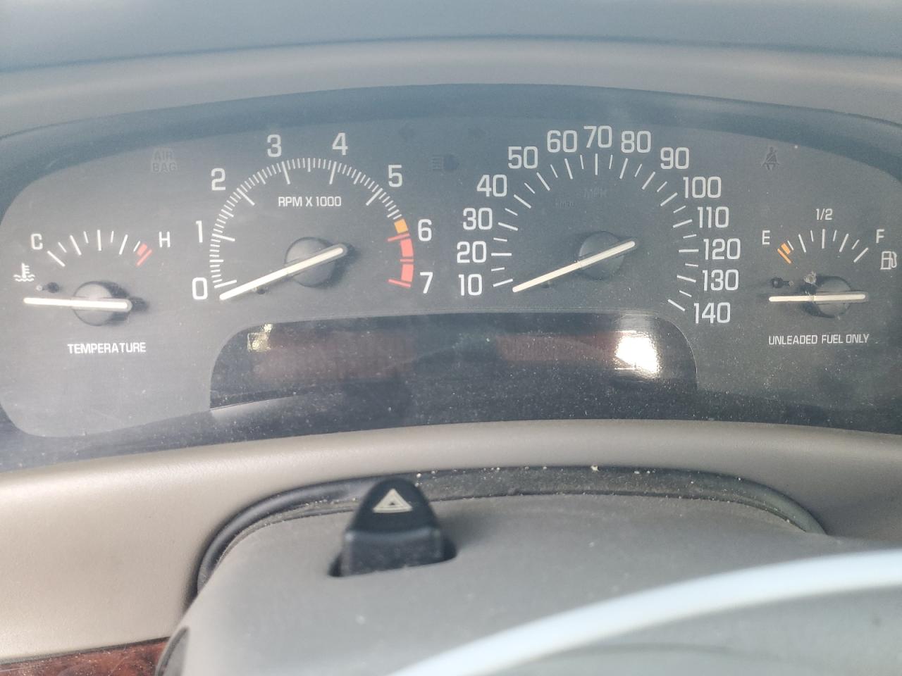 1999 Buick Park Avenue VIN 1G4CU5213X4655319 Copart auction photo, front end / rear end damage thumbnail 9