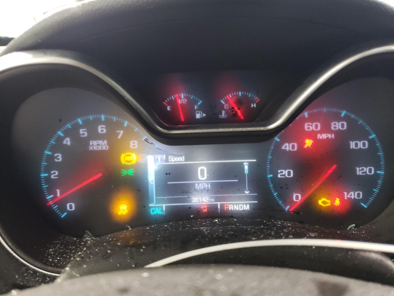 2016 Chevrolet Impala VIN 2G1145S3XG9195241 Copart auction photo, front end damage thumbnail 9