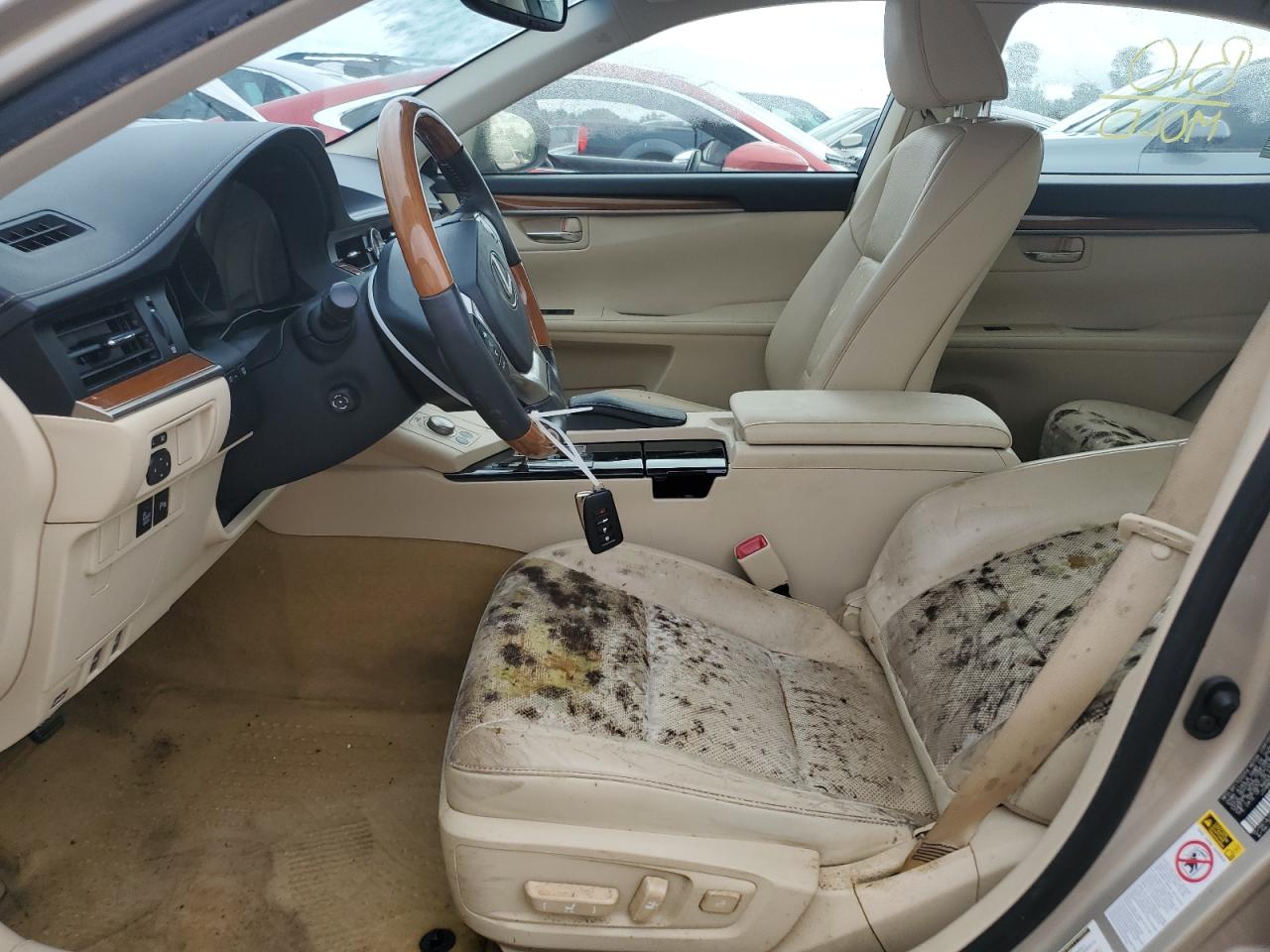 2014 Lexus ES VIN JTHBW1GG6E2071343 Copart auction photo, water/flood / front end damage thumbnail 7