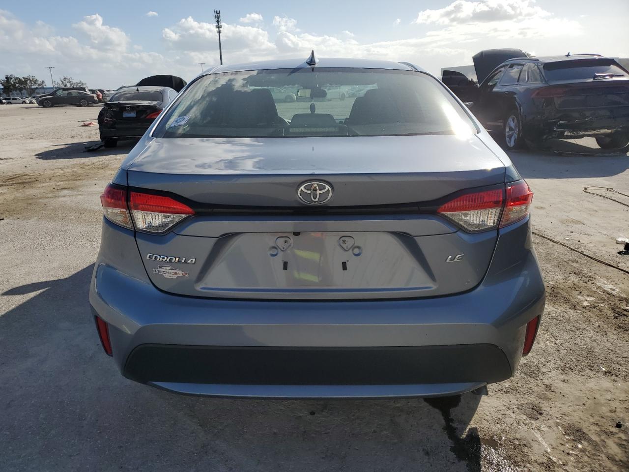2022 Toyota Corolla VIN 5YFEPMAEXNP390010 Copart auction photo, water/flood damage thumbnail 6