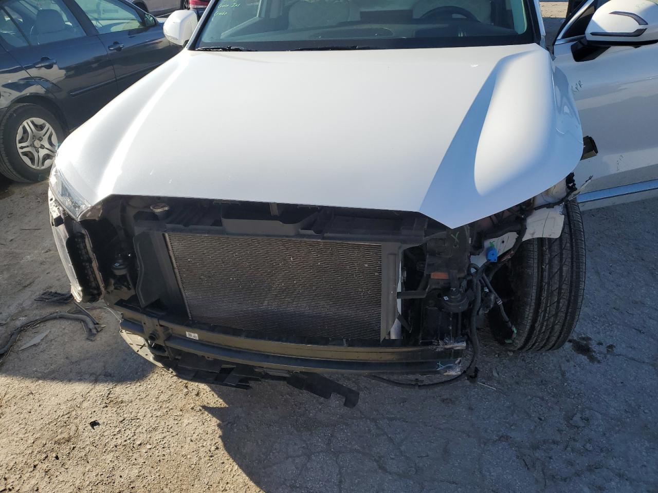 2020 Hyundai Palisade VIN KM8R5DHEXLU166454 Copart auction photo, front end damage thumbnail 12