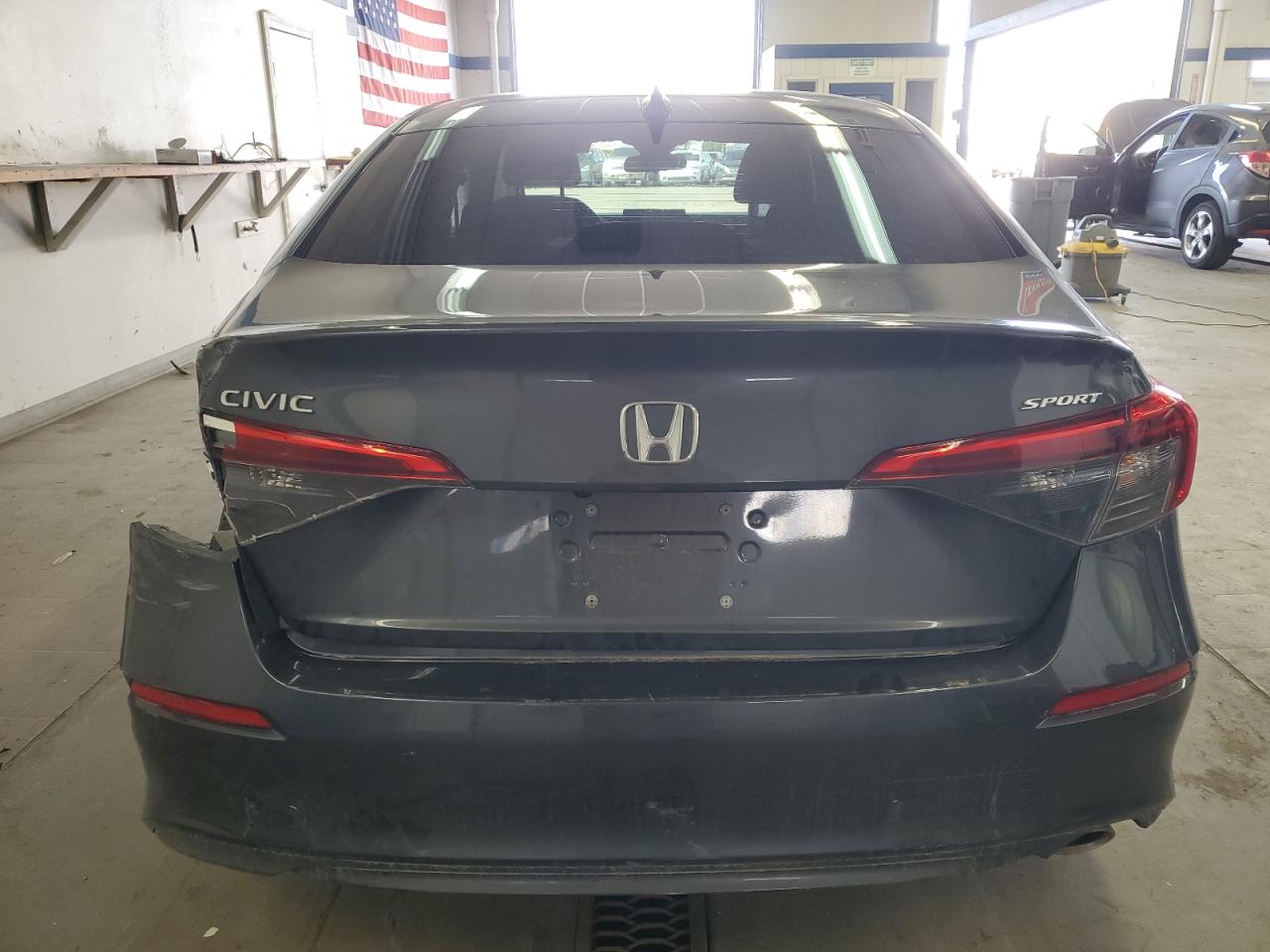 2024 Honda Civic VIN 2HGFE2F51RH530014 Copart auction photo, undercarriage / all over damage thumbnail 6