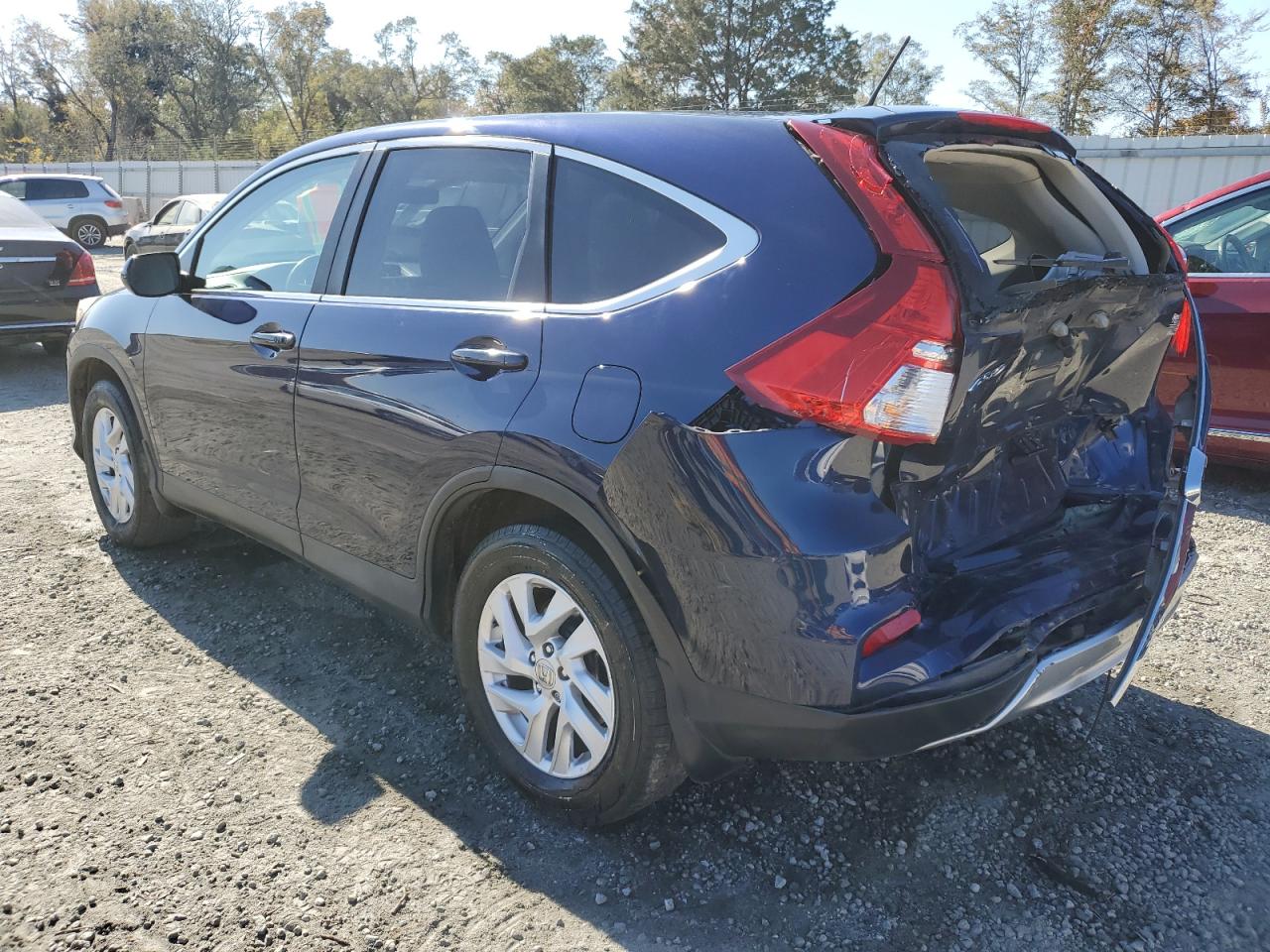 2015 Honda CR-V VIN 2HKRM3H53FH558479 Copart auction photo, rear end / minor dent/scratches damage thumbnail 2