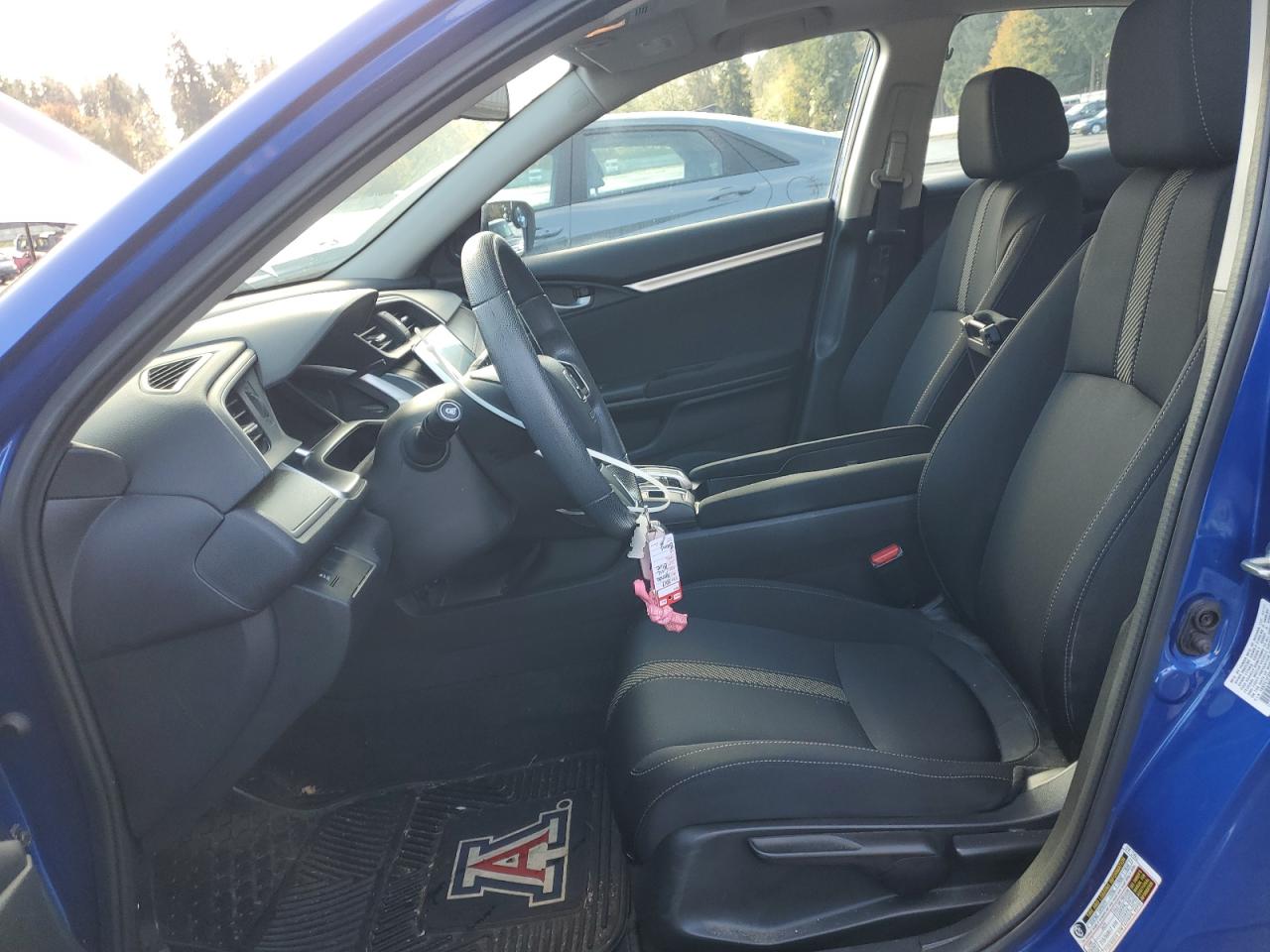 2017 Honda Civic VIN 19XFC1F35HE206443 Copart auction photo, rear end damage thumbnail 7