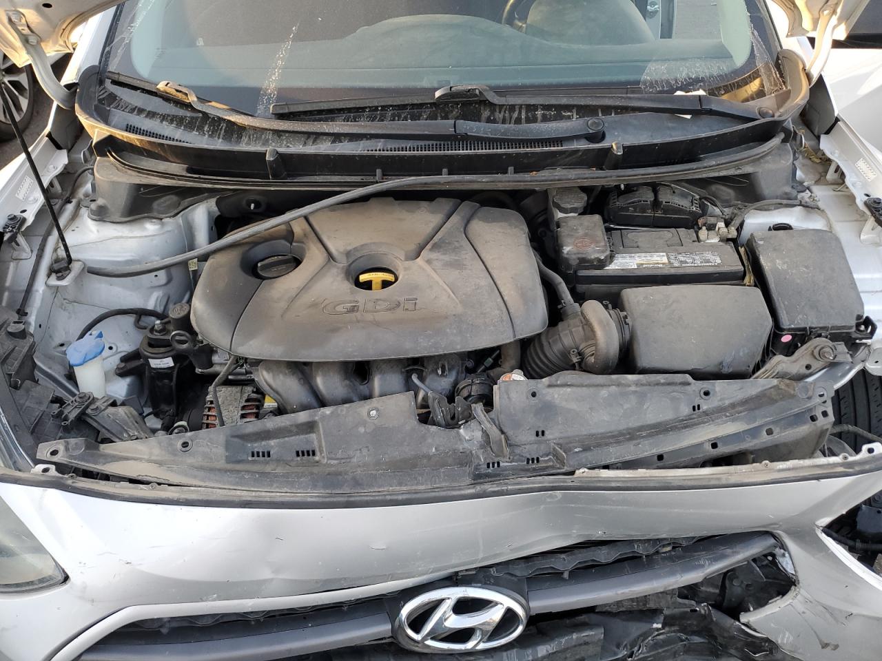 2017 Hyundai Elantra VIN KMHD35LH1HU377878 Copart auction photo, all over / hail damage thumbnail 13