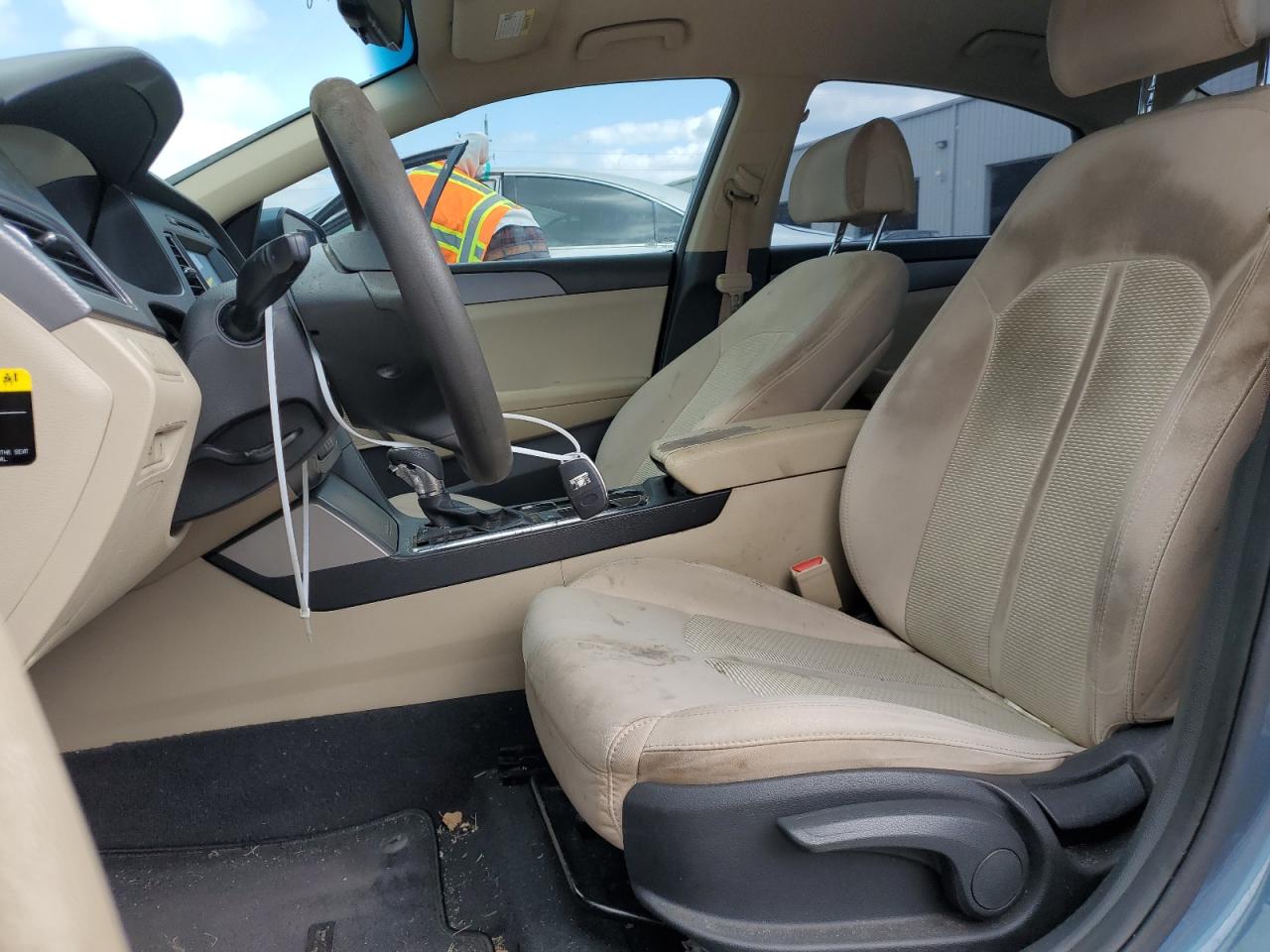 2016 Hyundai Sonata VIN 5NPE24AF5GH299525 Copart auction photo, all over / mechanical damage thumbnail 7