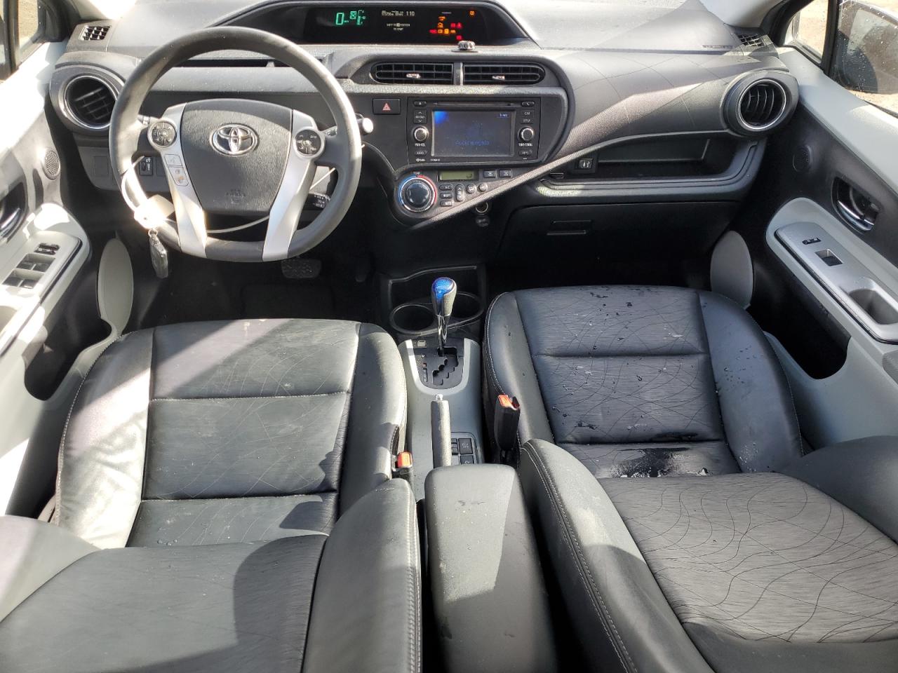 2012 Toyota Prius VIN JTDKDTB36C1012867 Copart auction photo, front end damage thumbnail 8