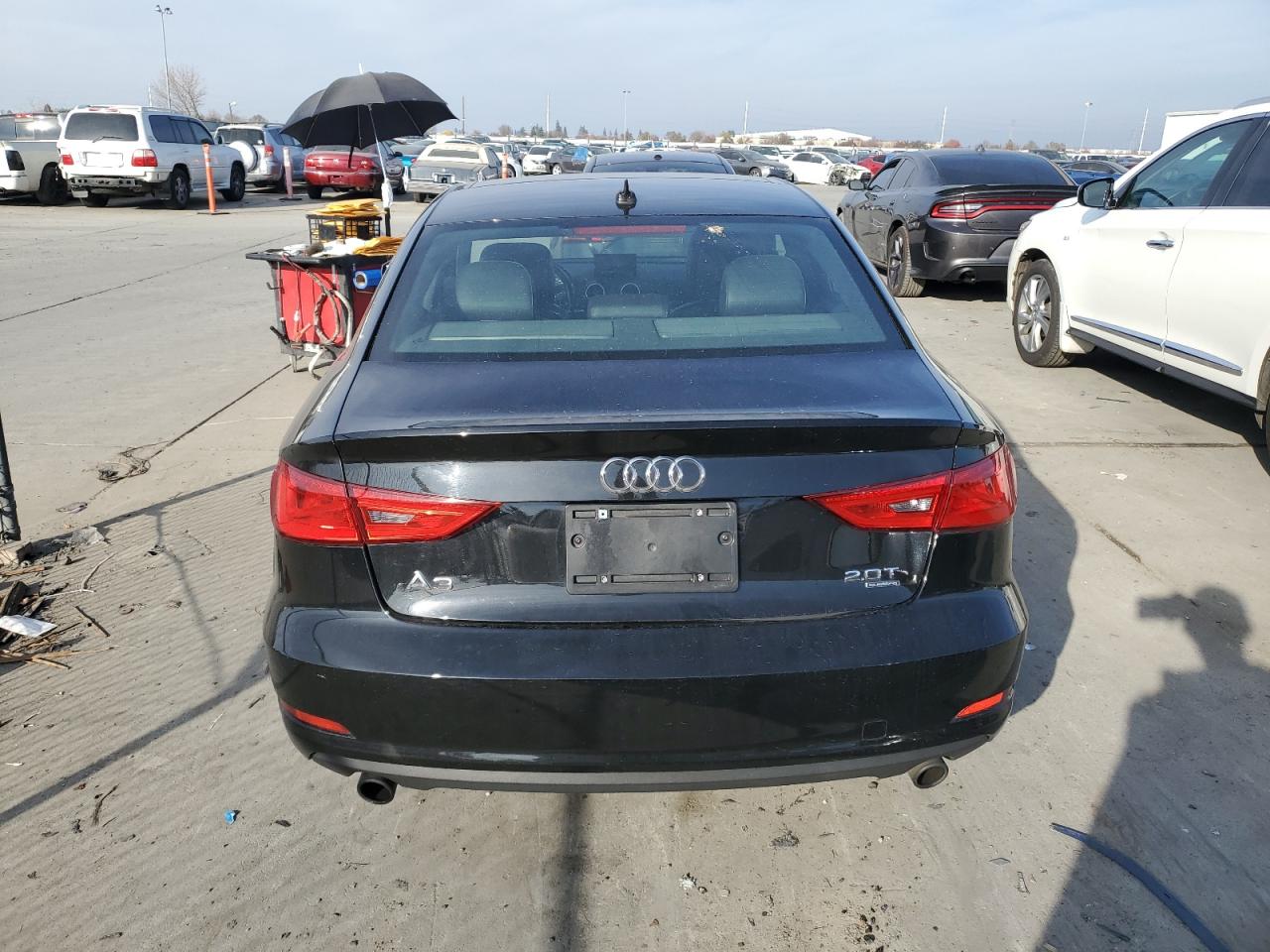 2015 Audi A3 VIN WAUBFGFF6F1028851 Copart auction photo, front end damage thumbnail 6