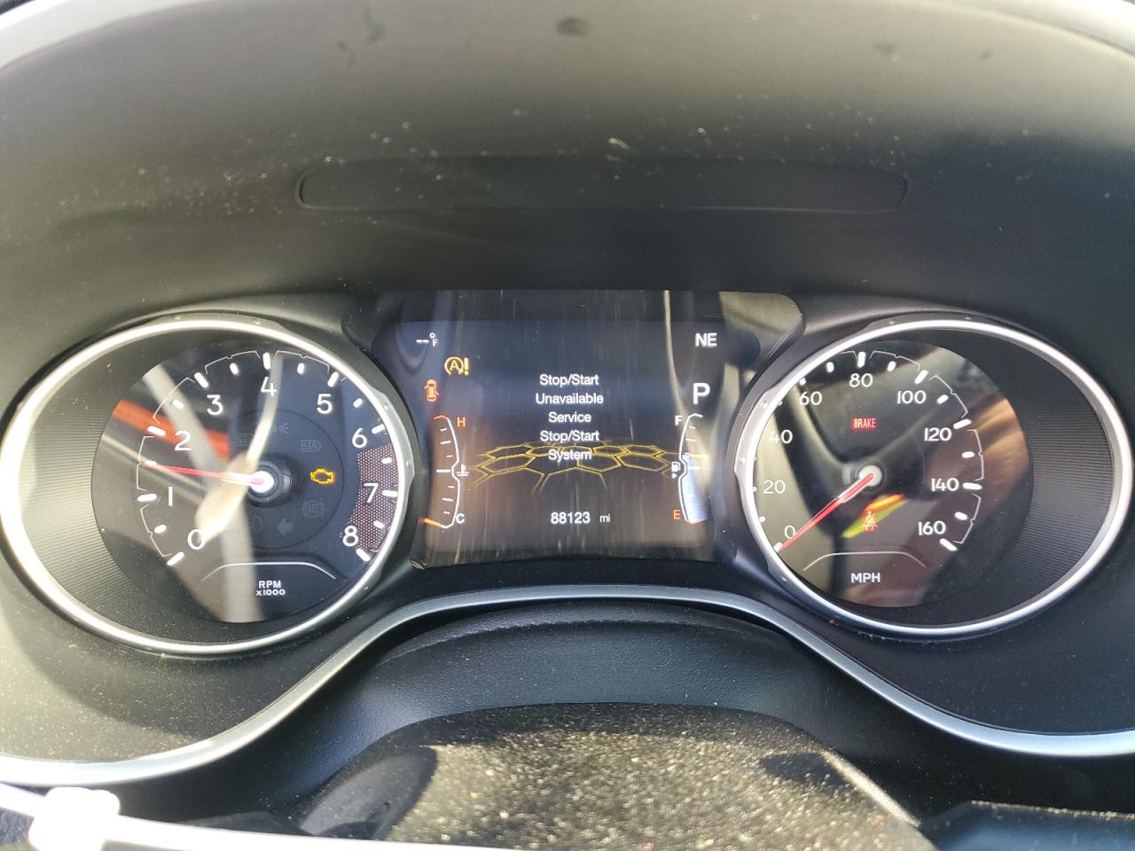 2019 Jeep Compass VIN 3C4NJCBB7KT769538 Copart auction photo, front end damage thumbnail 9