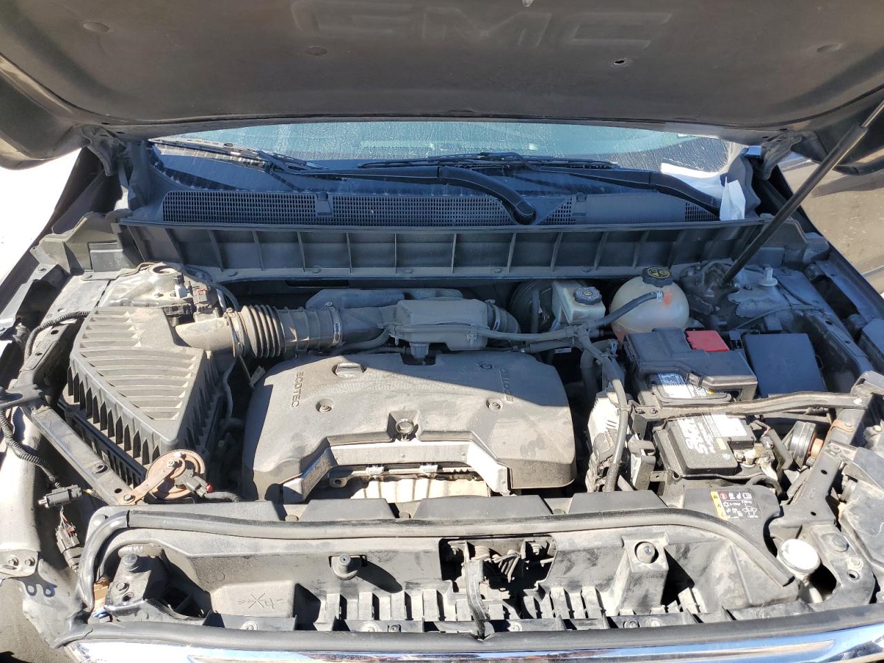 2018 GMC Acadia VIN 1GKKNKLA6JZ197414 Copart auction photo, front end / minor dent/scratches damage thumbnail 13