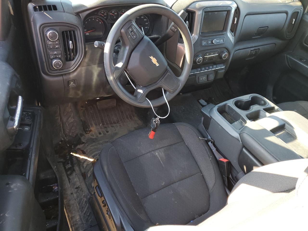 2021 Chevrolet Silverado VIN 3GCNYAEKXMG381467 Copart auction photo, front end damage thumbnail 8